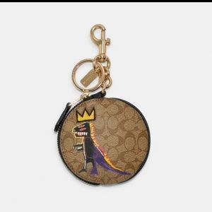 Coach X Jean-Michel Basquiat Circular Coin Pouch